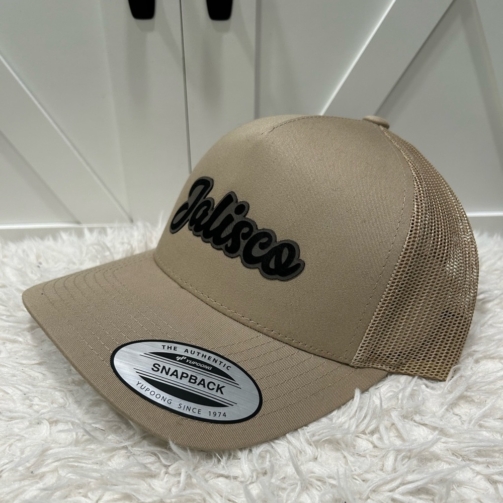 Laser engraved trucker hat Jalisco!